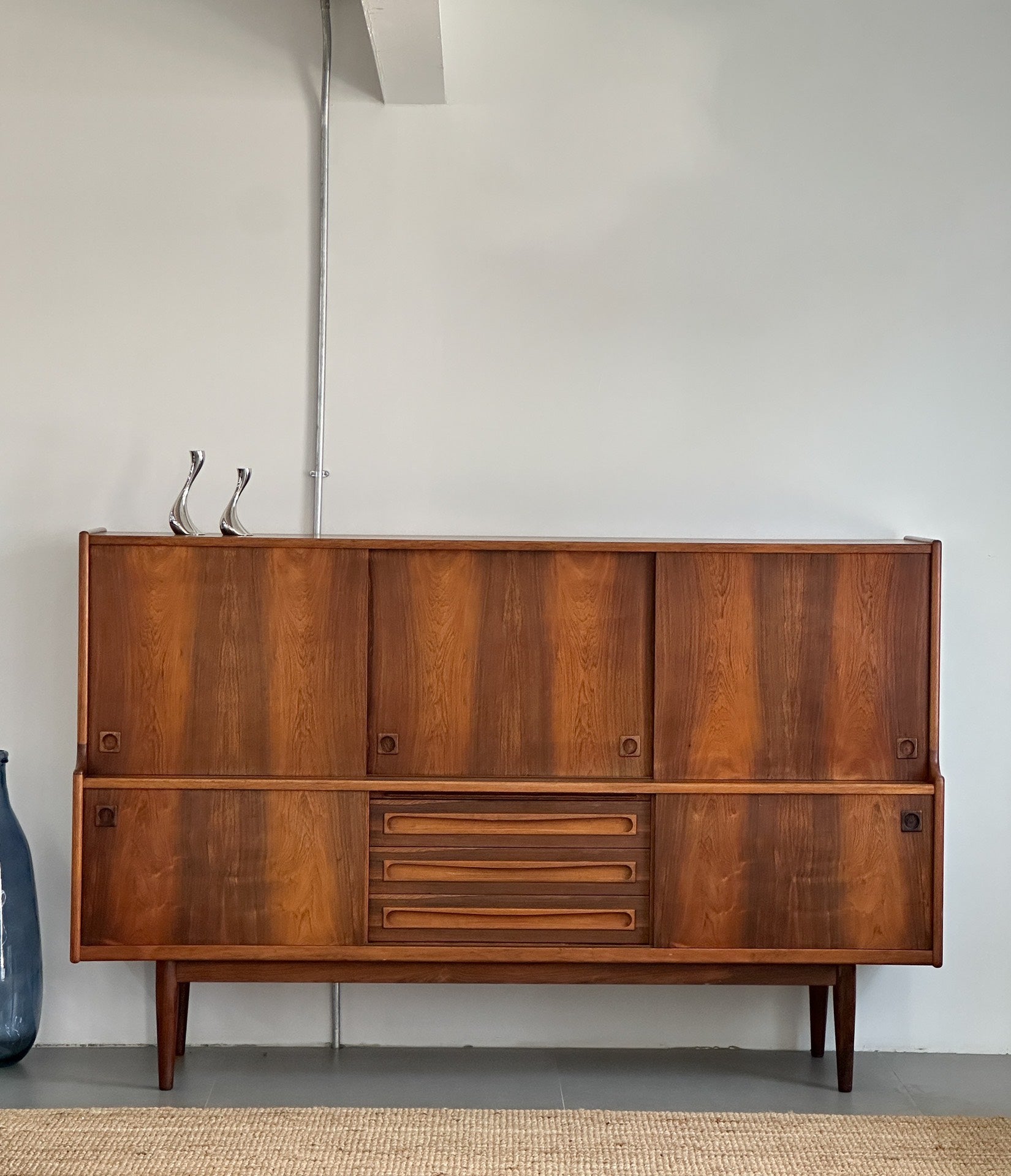 Classic Rosewood Sideboard by Johannes Andersen