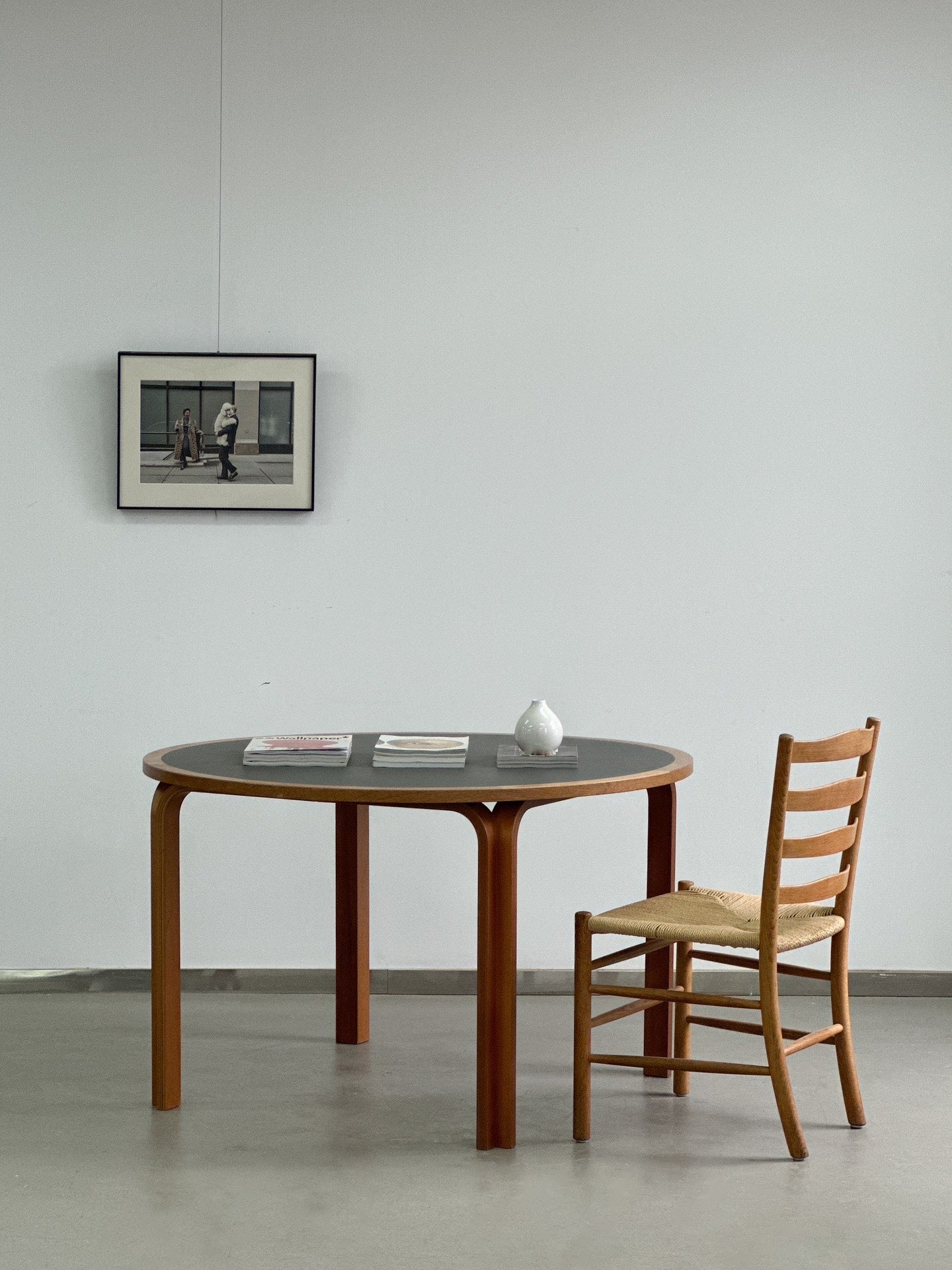 Danish Round Dining Table: DRDT by Rud Thygesen & Johnny Sorensen
