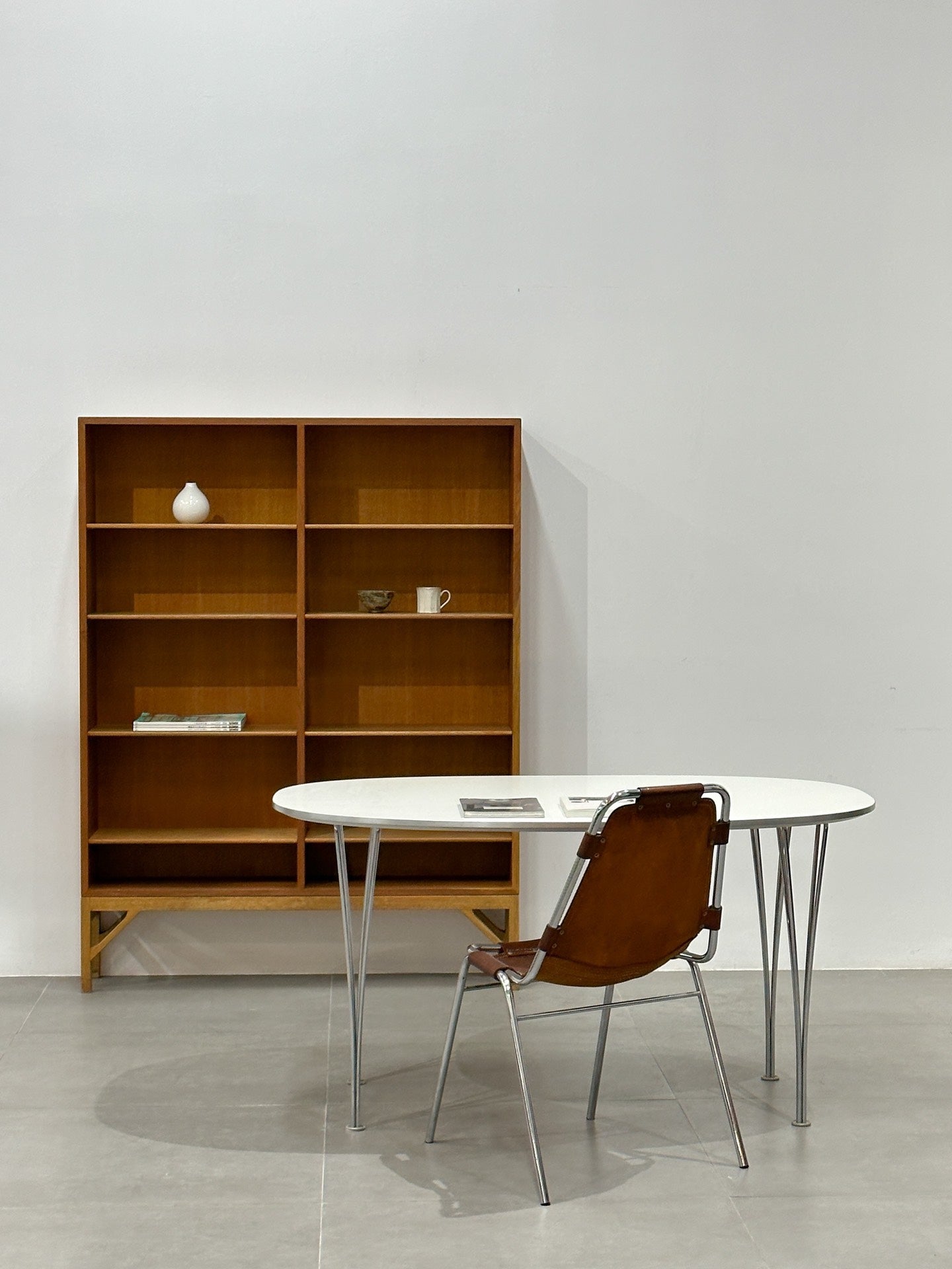 Super-Elipse Dining Table: by Piet Hein and Bruno Mathsson