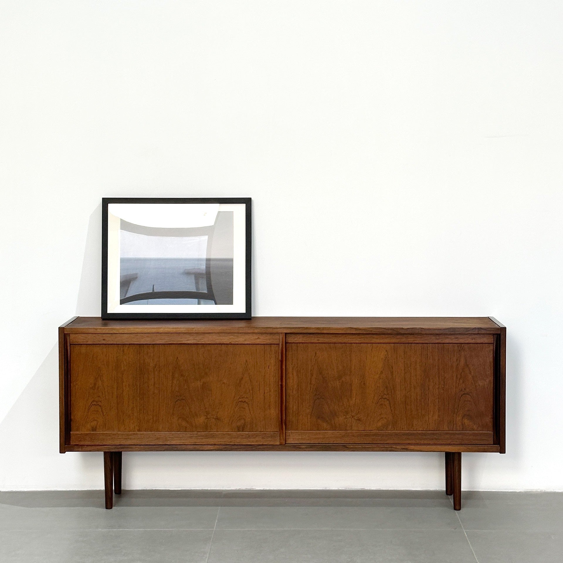 Sideboard with Sliding Doors by Denmark 1960s
