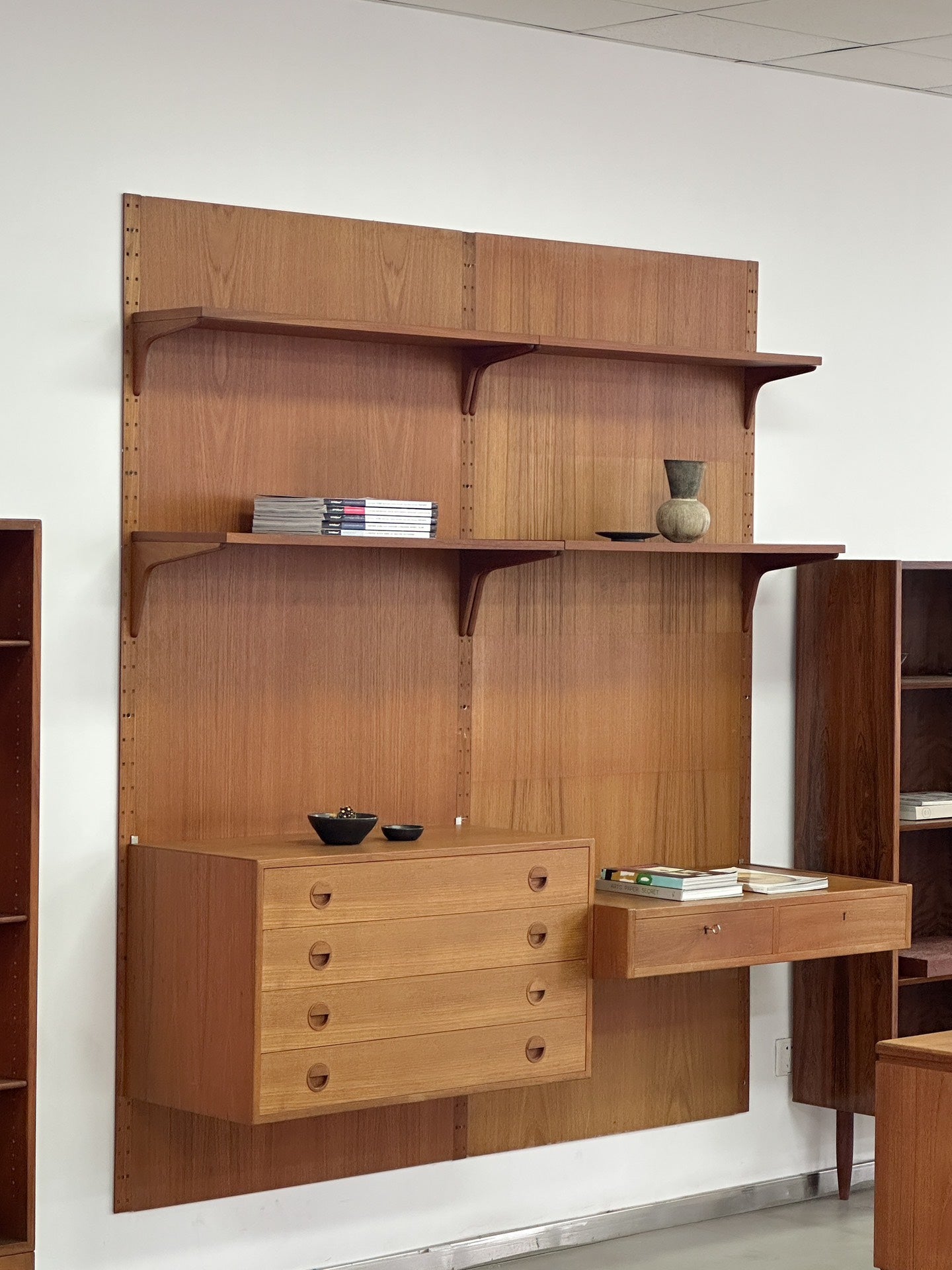 Danish Classic Wall Shelf Bookcase: DCS by Thygesen&Sørensen
