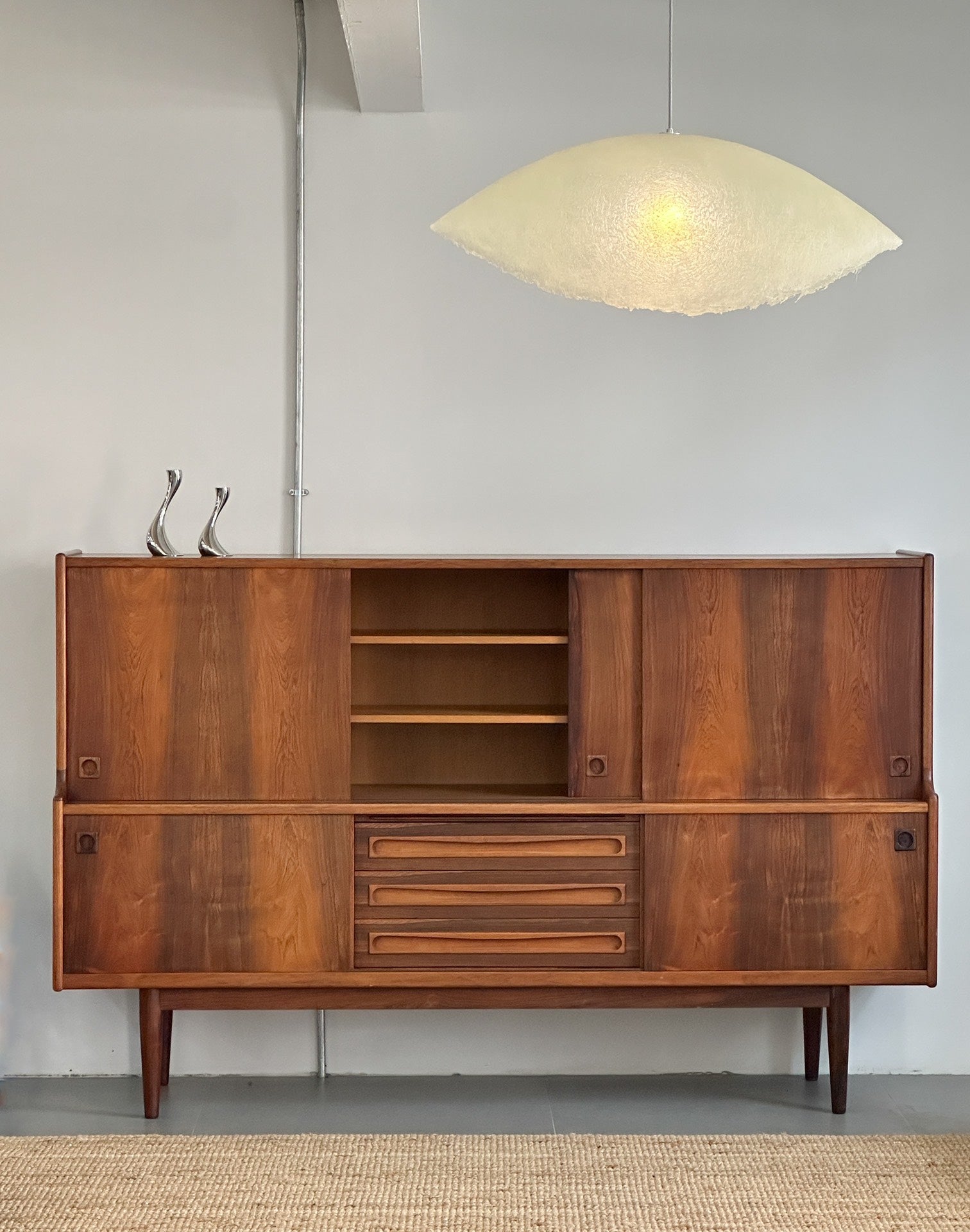 Classic Rosewood Sideboard by Johannes Andersen