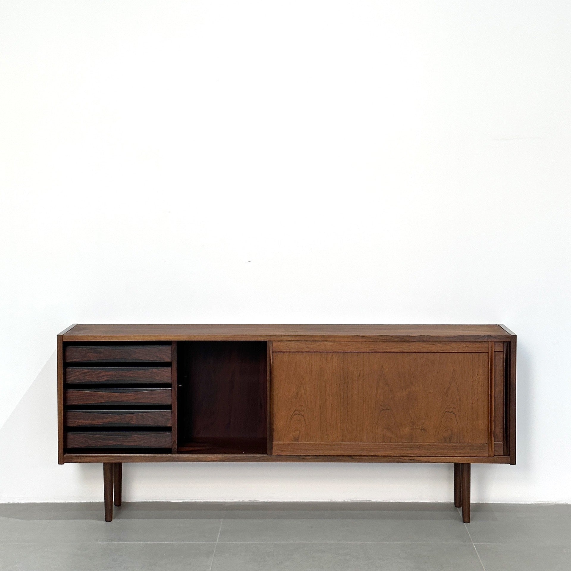 Sideboard with Sliding Doors by Denmark 1960s