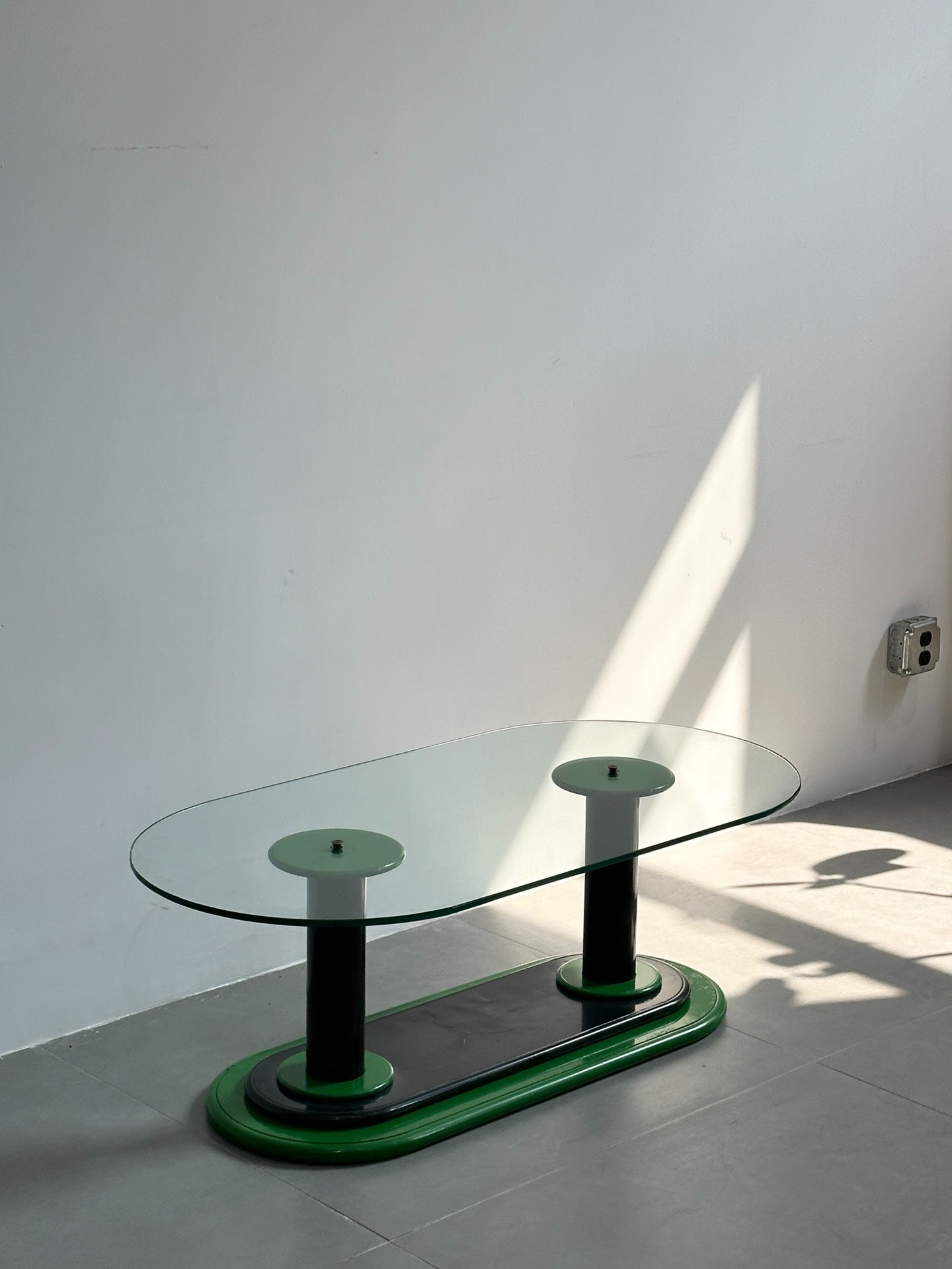 Metal Coffee Table with Glass: MCTG by Casala