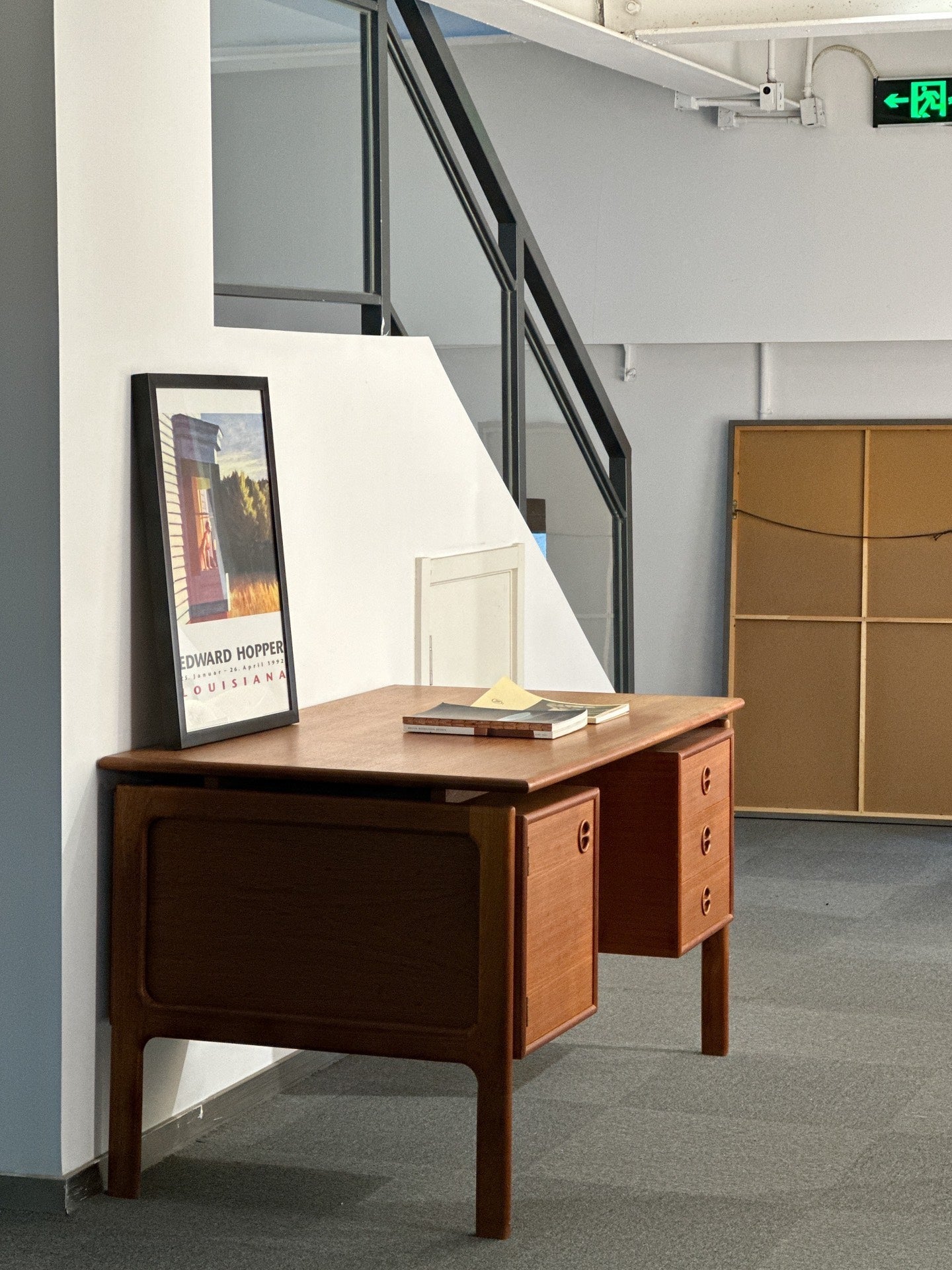 Danish Teak Desk by GV Møbler: 1960s Design