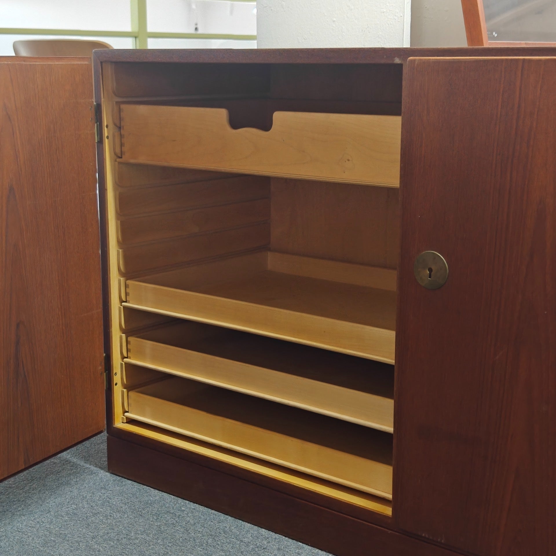 Danish Classic Designer Teak Cabinet by Borge Mogensen