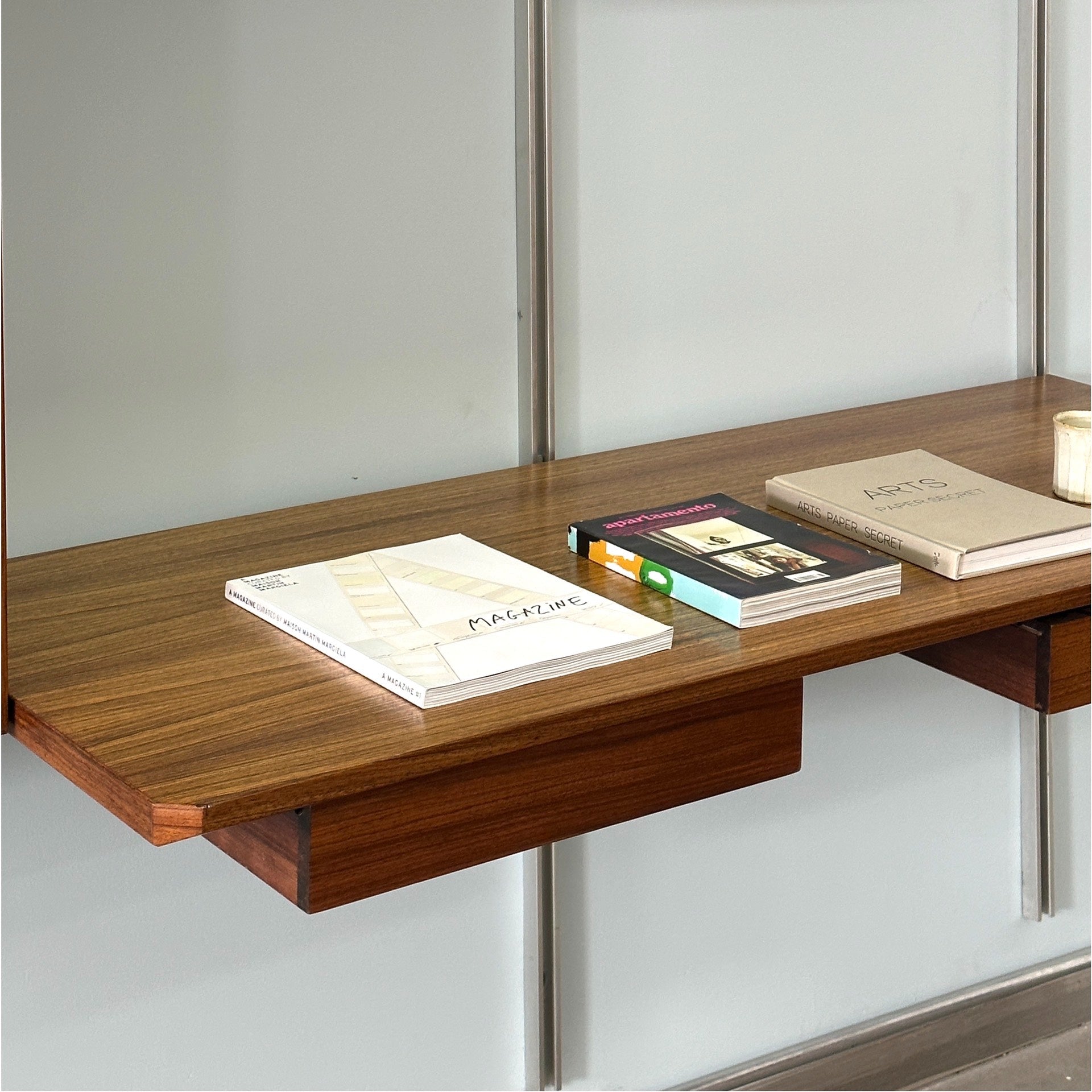 Minimalist Bauhaus Style Wall Frame System by Osvaldo Borsani