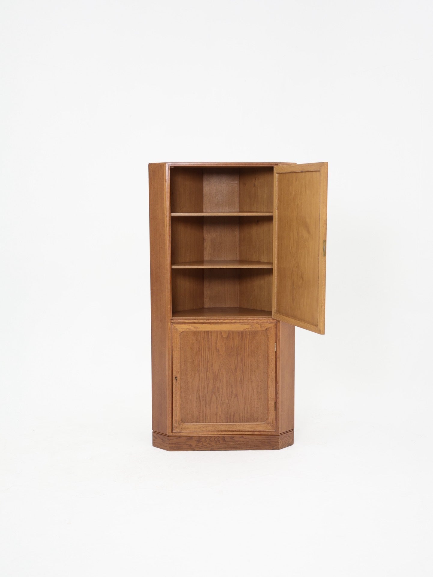 Teak Swivel Cabinet by Skovby
