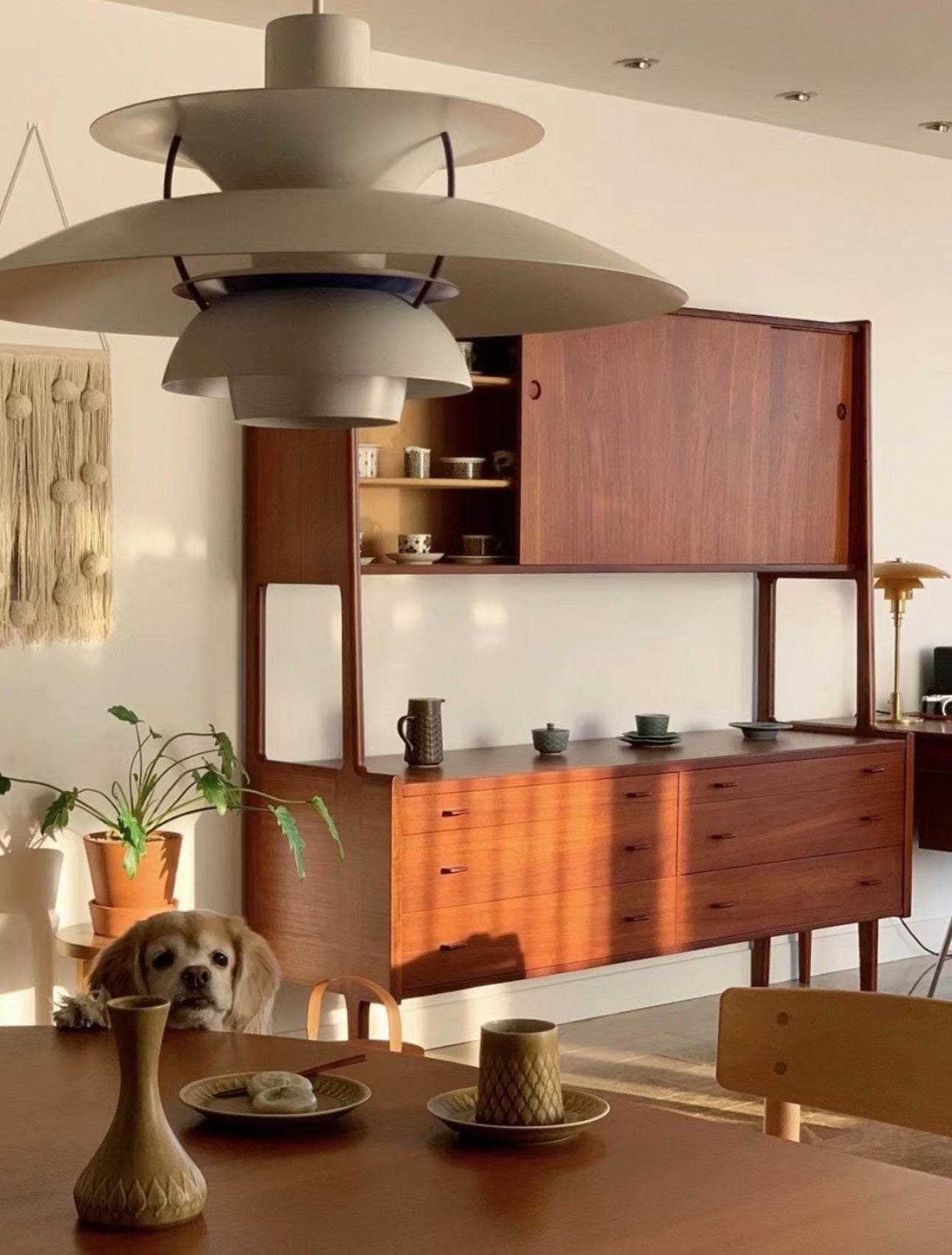 Danish Classic Designer Sideboard by Hans J Wenger