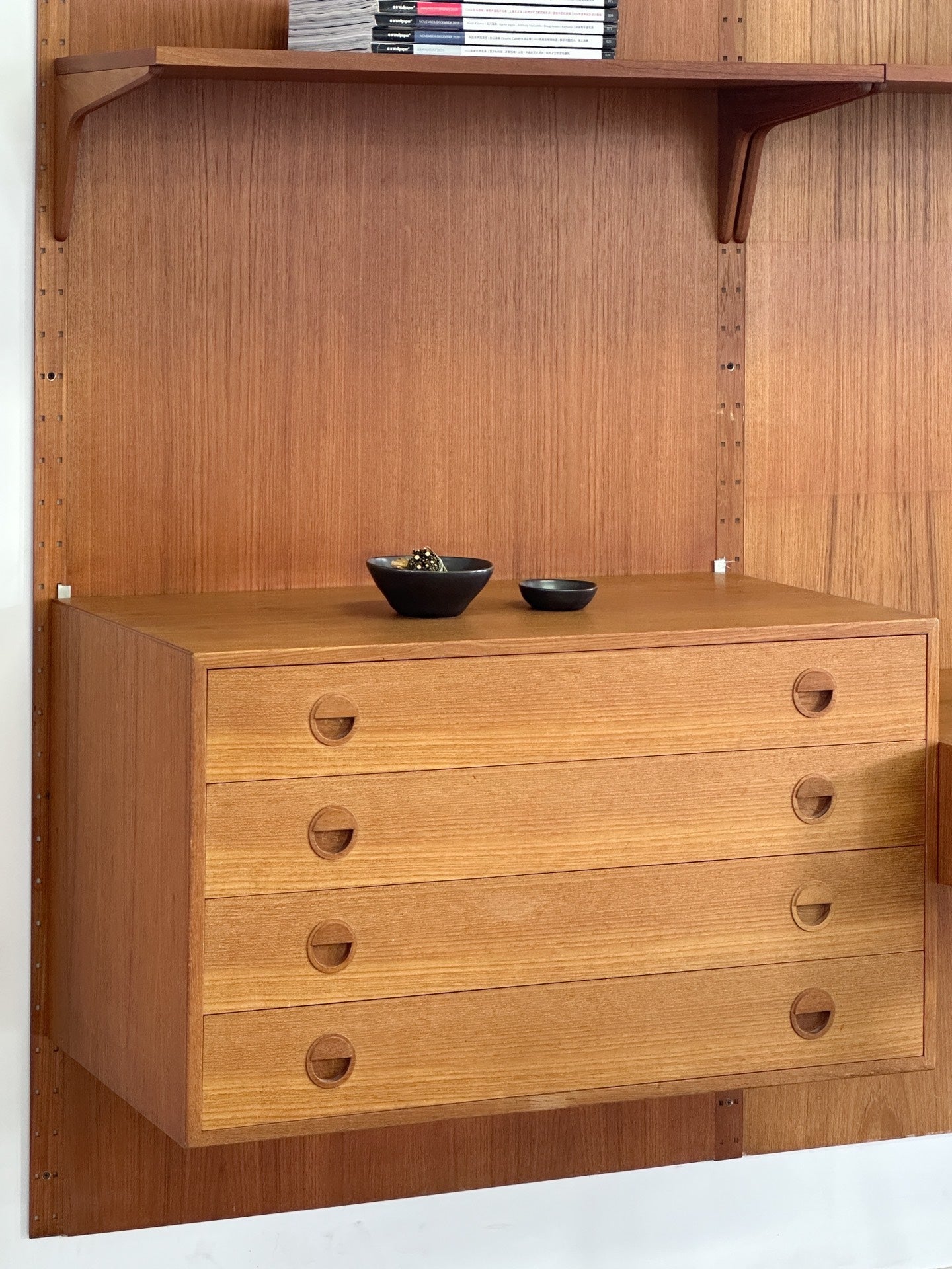 Danish Classic Wall Shelf Bookcase: DCS by Thygesen&Sørensen