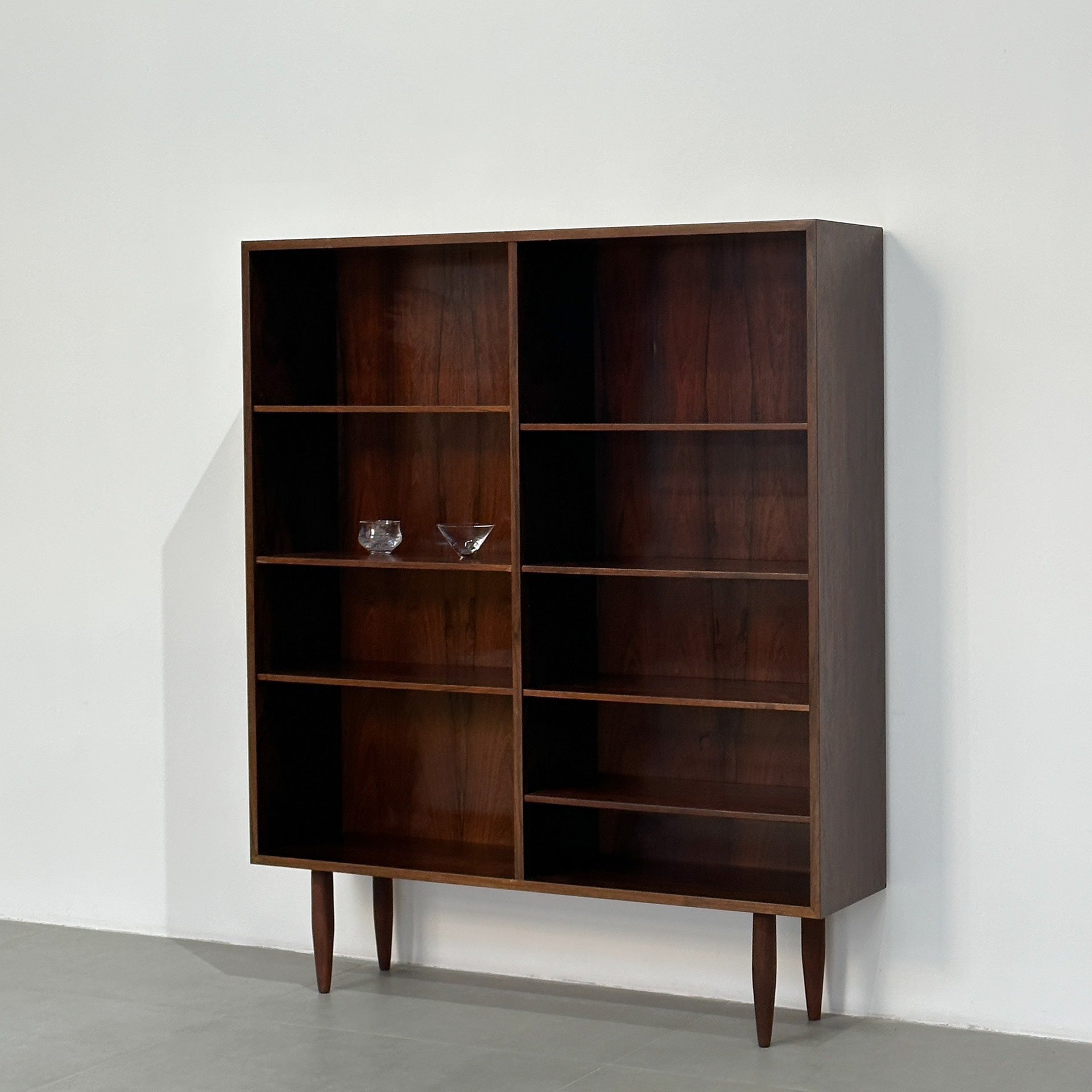Rosewood Sideboard Bookshelf by Gunni Omann