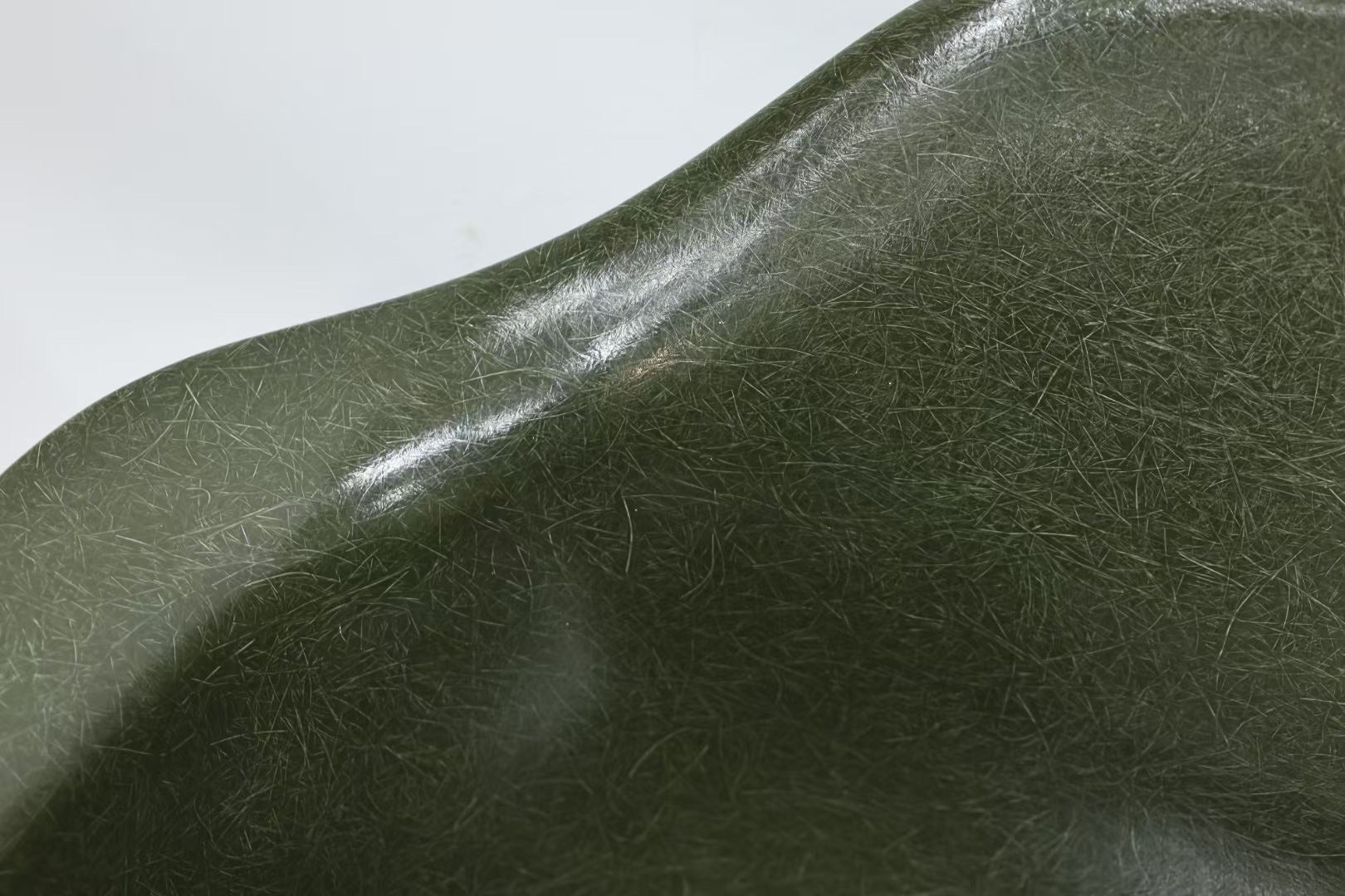 Green Eames DAR Eiffel Chair by Charles and Ray Eames