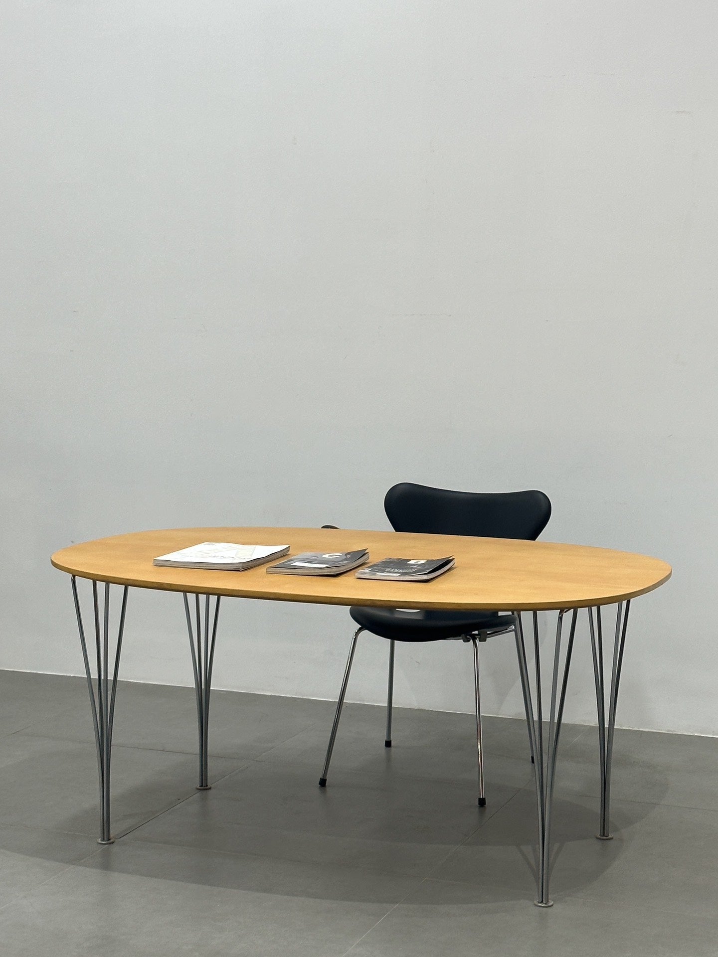 Super-Elipse Dining Table by Piet Hein and Bruno Mathsson