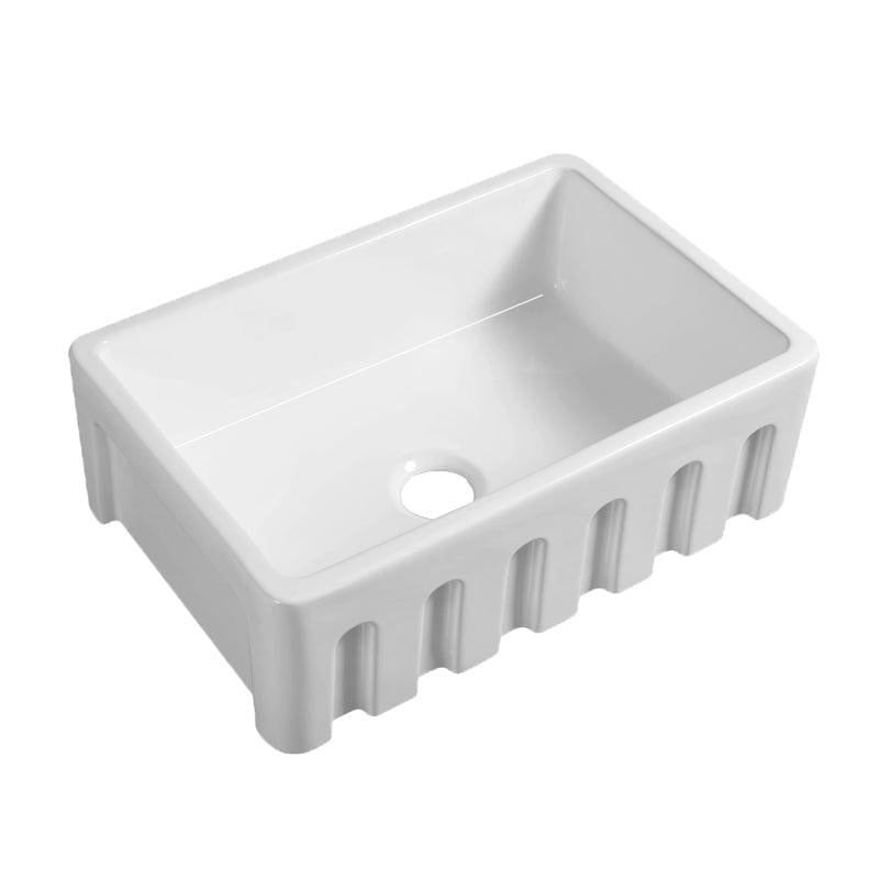 Brunette Retro Semi-Embedded Kitchen Sink