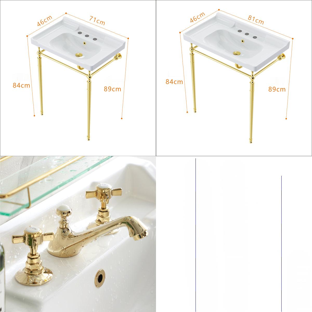Francesca bathroom floor-standing wash basin