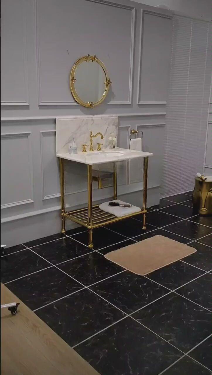 Gabriella Copper Butterfly Basin Stand