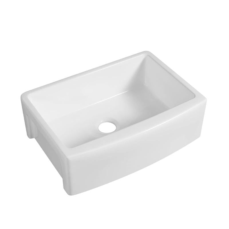 Brunette Retro Semi-Embedded Kitchen Sink