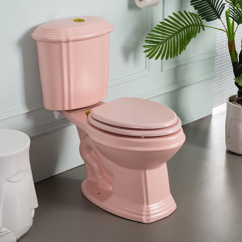 Rafaila Pink retro Split Toilet