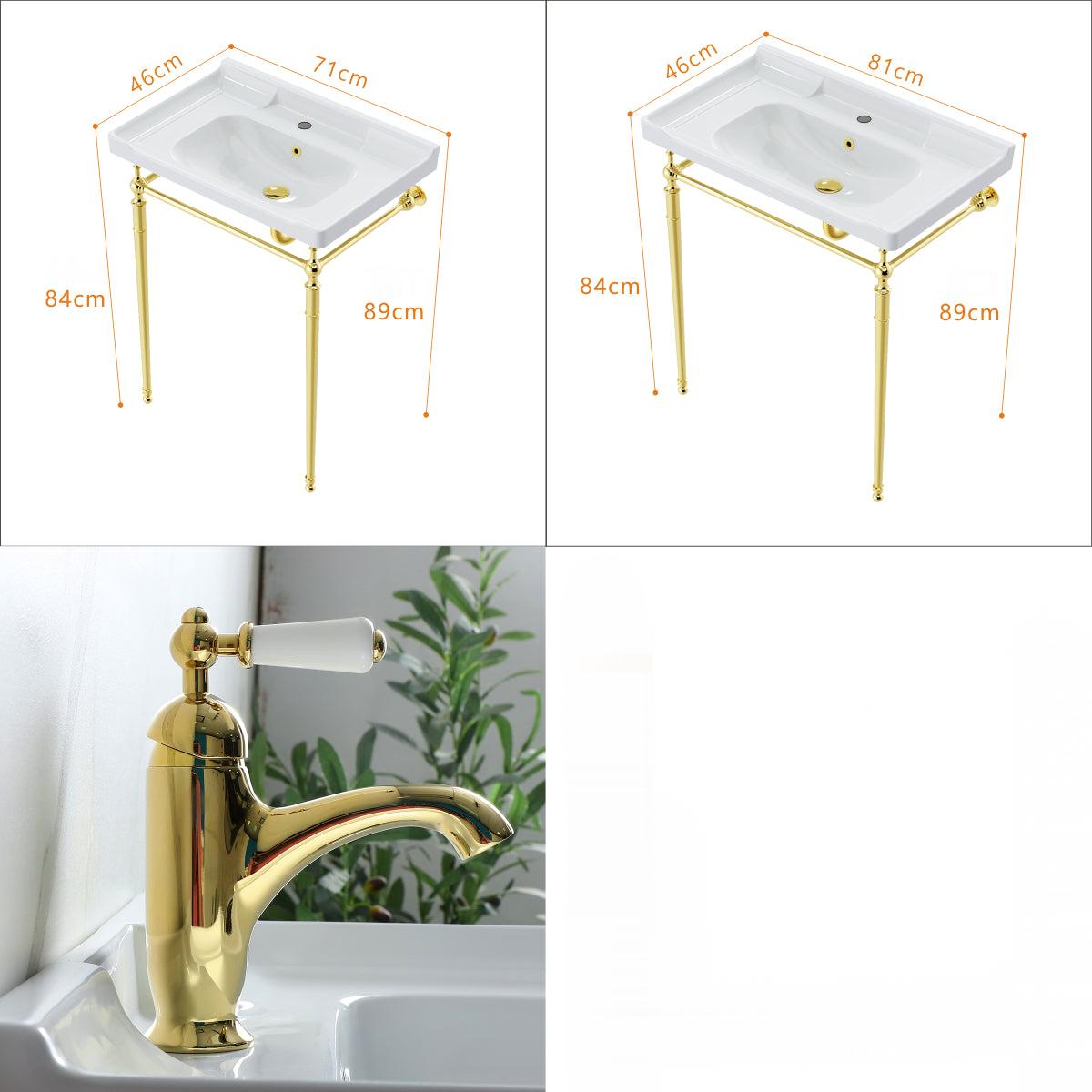 Francesca bathroom floor-standing wash basin