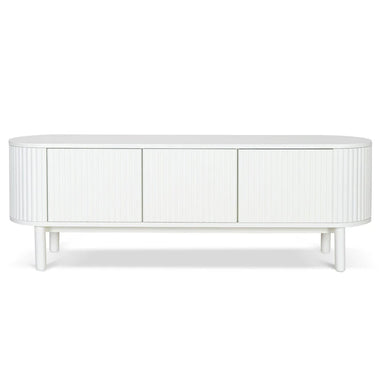 Daisy 1.6m TV Entertainment Unit - Full White