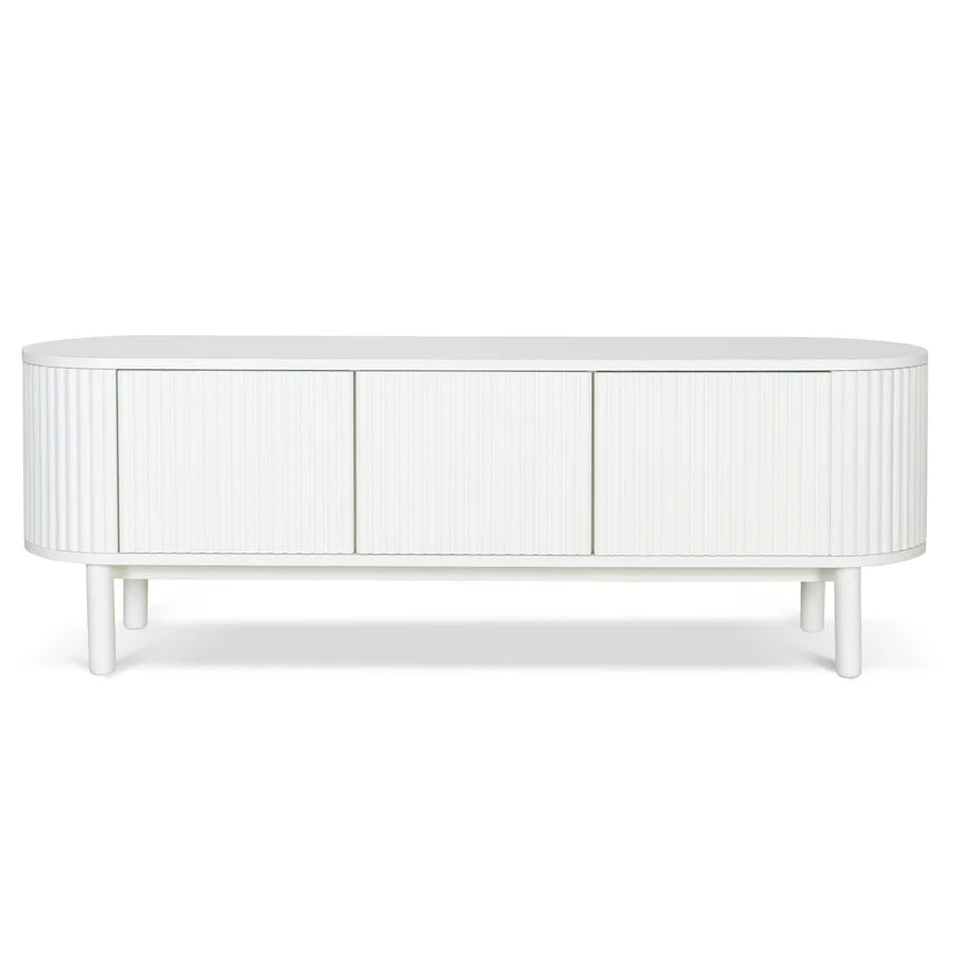 Daisy 1.6m TV Entertainment Unit - Full White