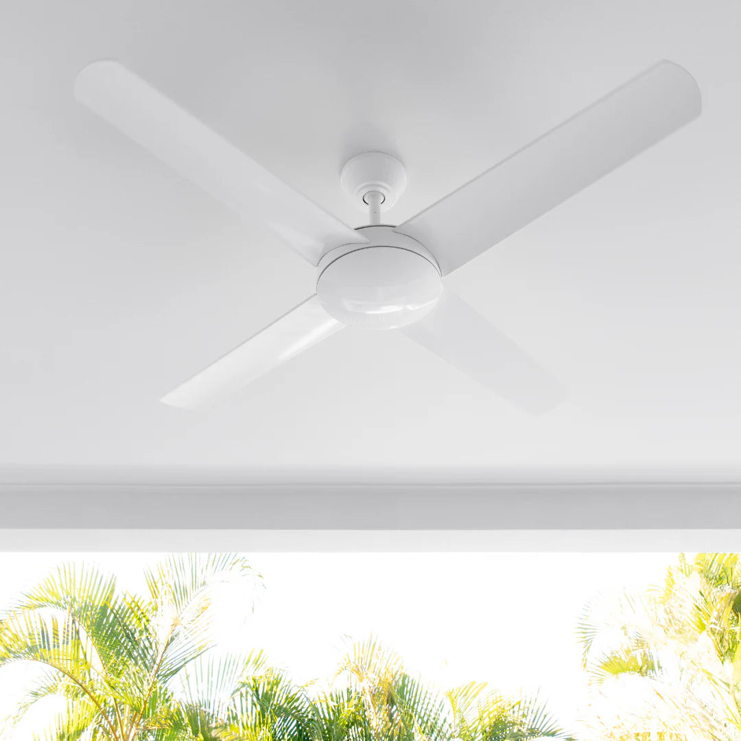 360 Fans Aspire AC Ceiling Fan 52" (132cm) White