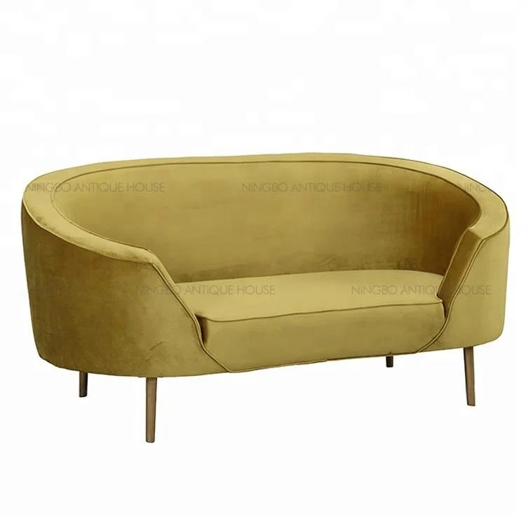 Luxurious Scandinavian Mid-Century 3-Seat Sofa - Nordic Classic Living Room Furniture