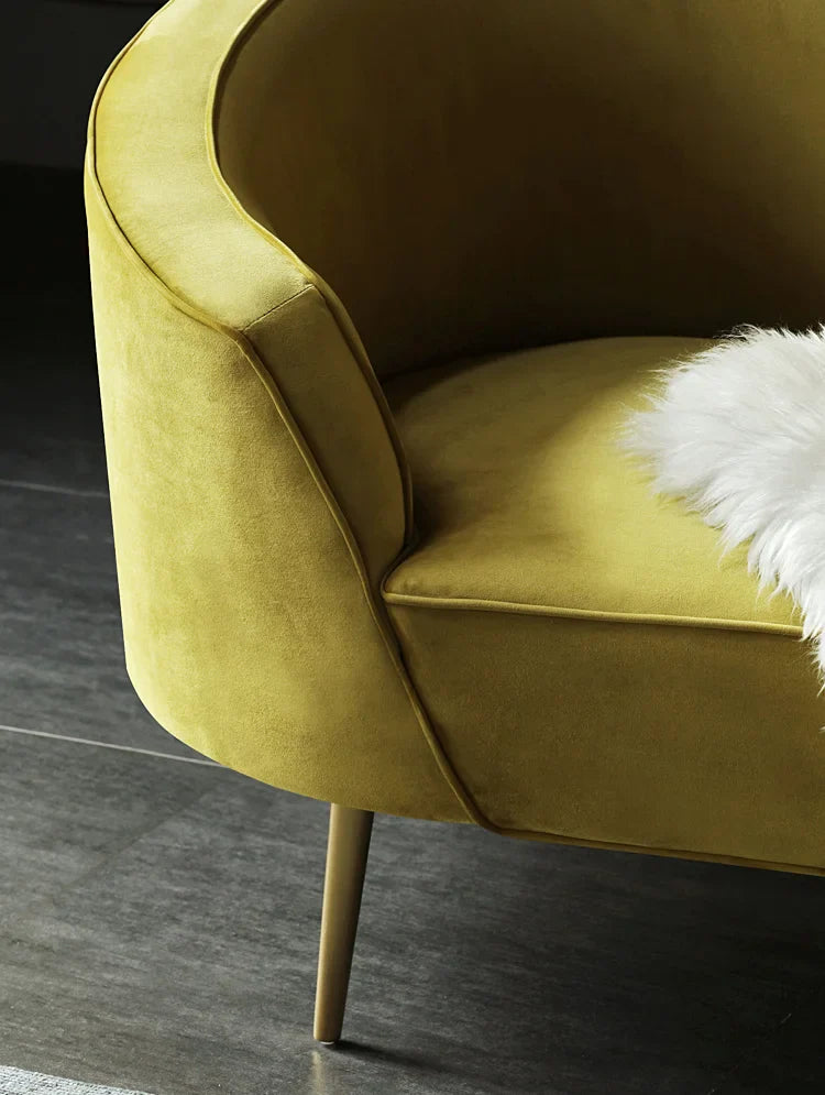 Luxurious Scandinavian Mid-Century 3-Seat Sofa - Nordic Classic Living Room Furniture
