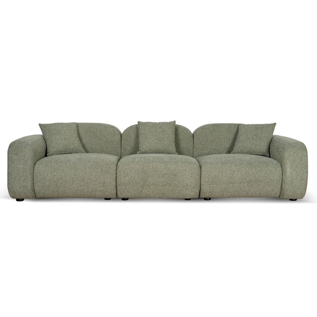 Soma 4 Seater Sofa - Coral Light Green