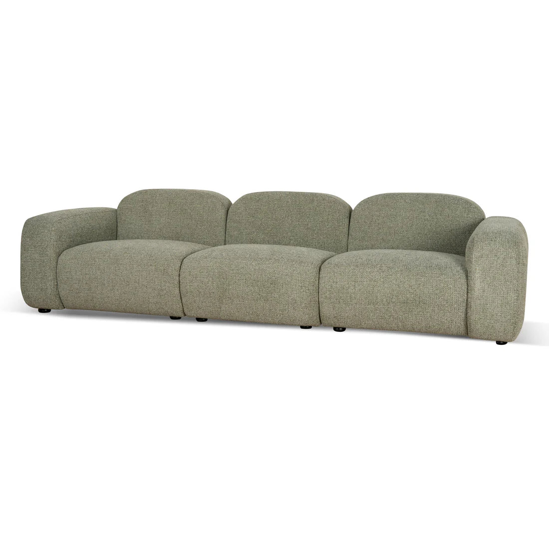 Soma 4 Seater Sofa - Coral Light Green