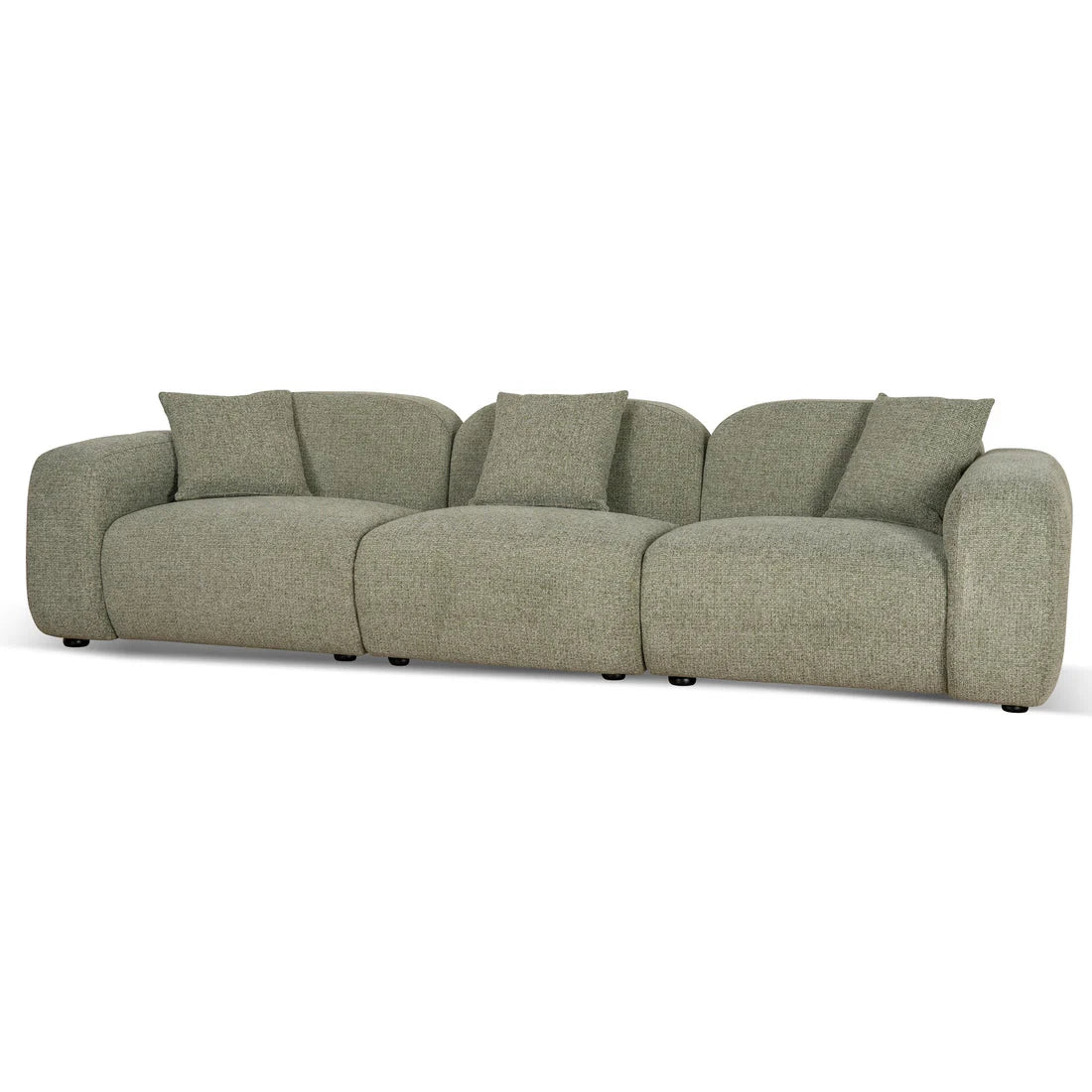 Soma 4 Seater Sofa - Coral Light Green