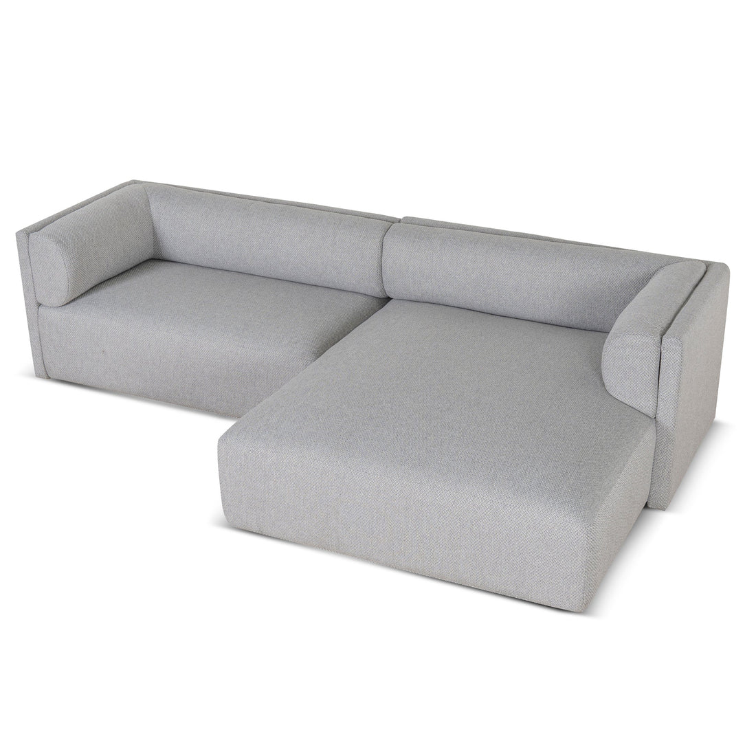 Mullen Right Chaise Sofa -Grey