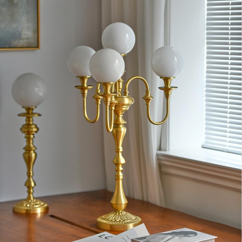 Sylas Retro Brass Table Lamp