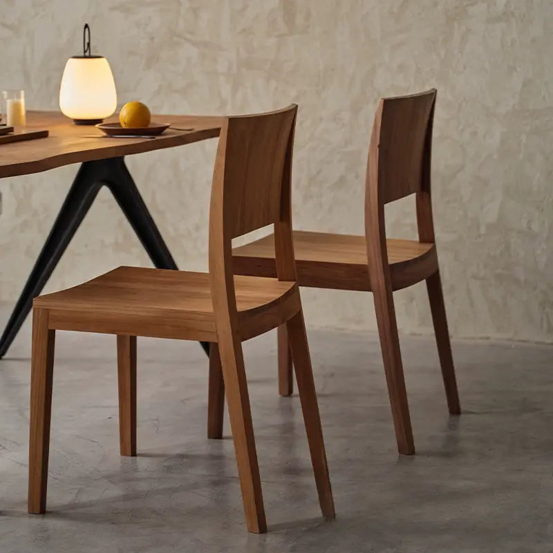 Lucien Pure Teak Wood Vintage Dining Chair