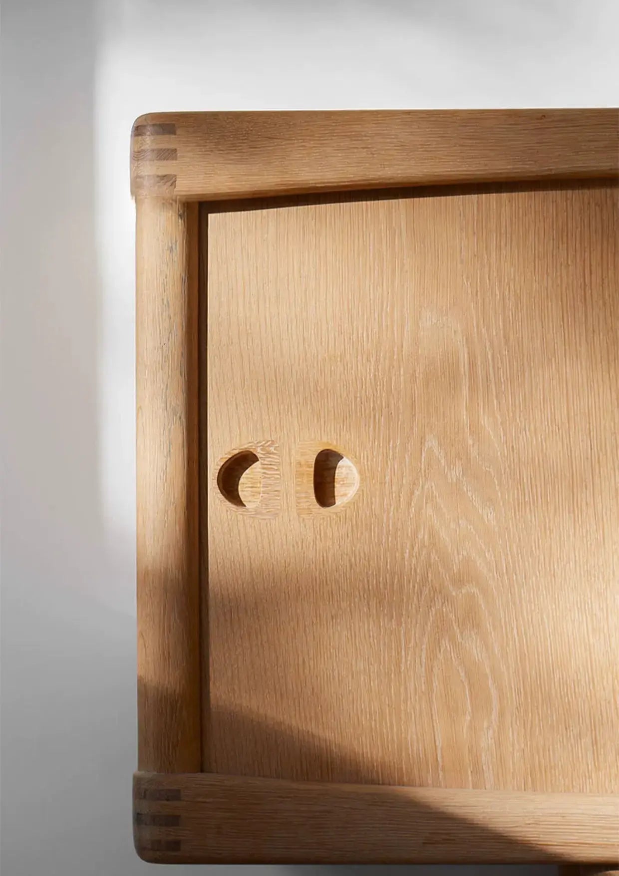 Filip Mid-Century Cherry Wood TV Unit