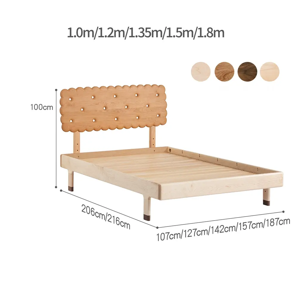 Llewellyn original hard maple bed