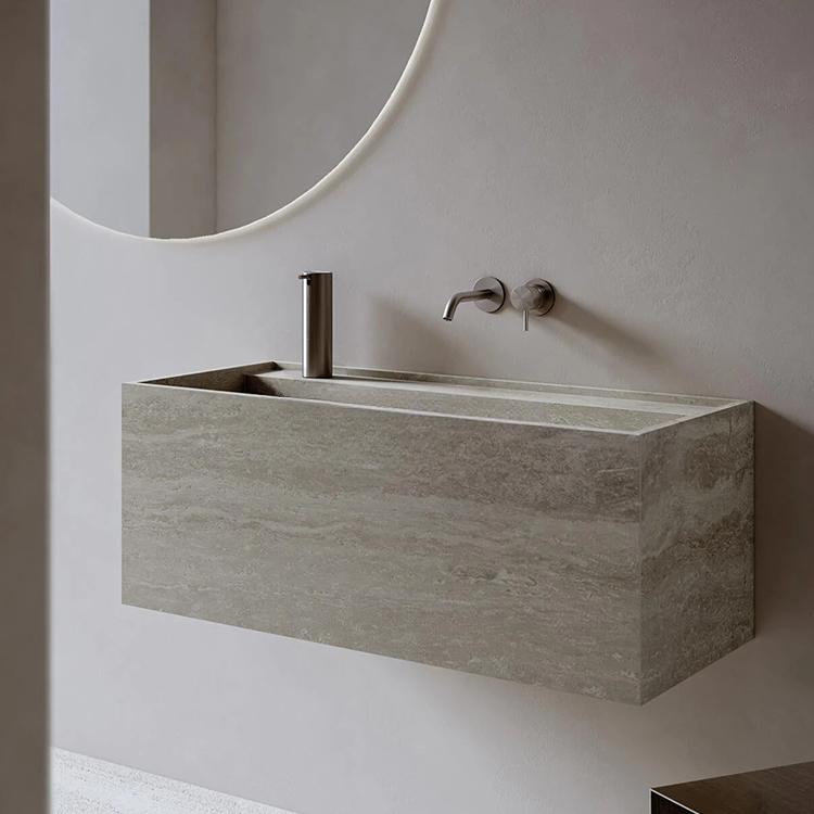 Ryker Narrow Edge Rock Slab Sink