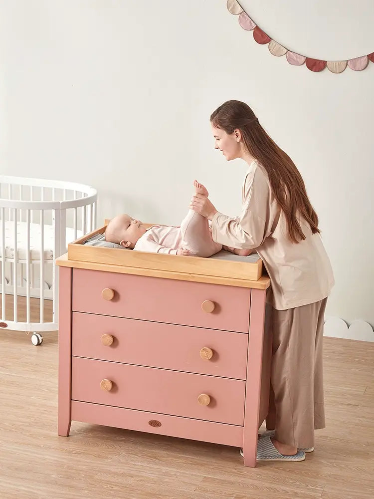 René Multifunctional Solid Wood Storage Cabinet