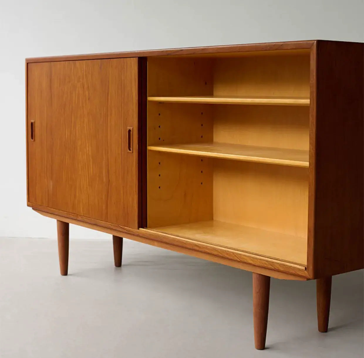 Tola Retro Modern Teak Tableware Cabinet
