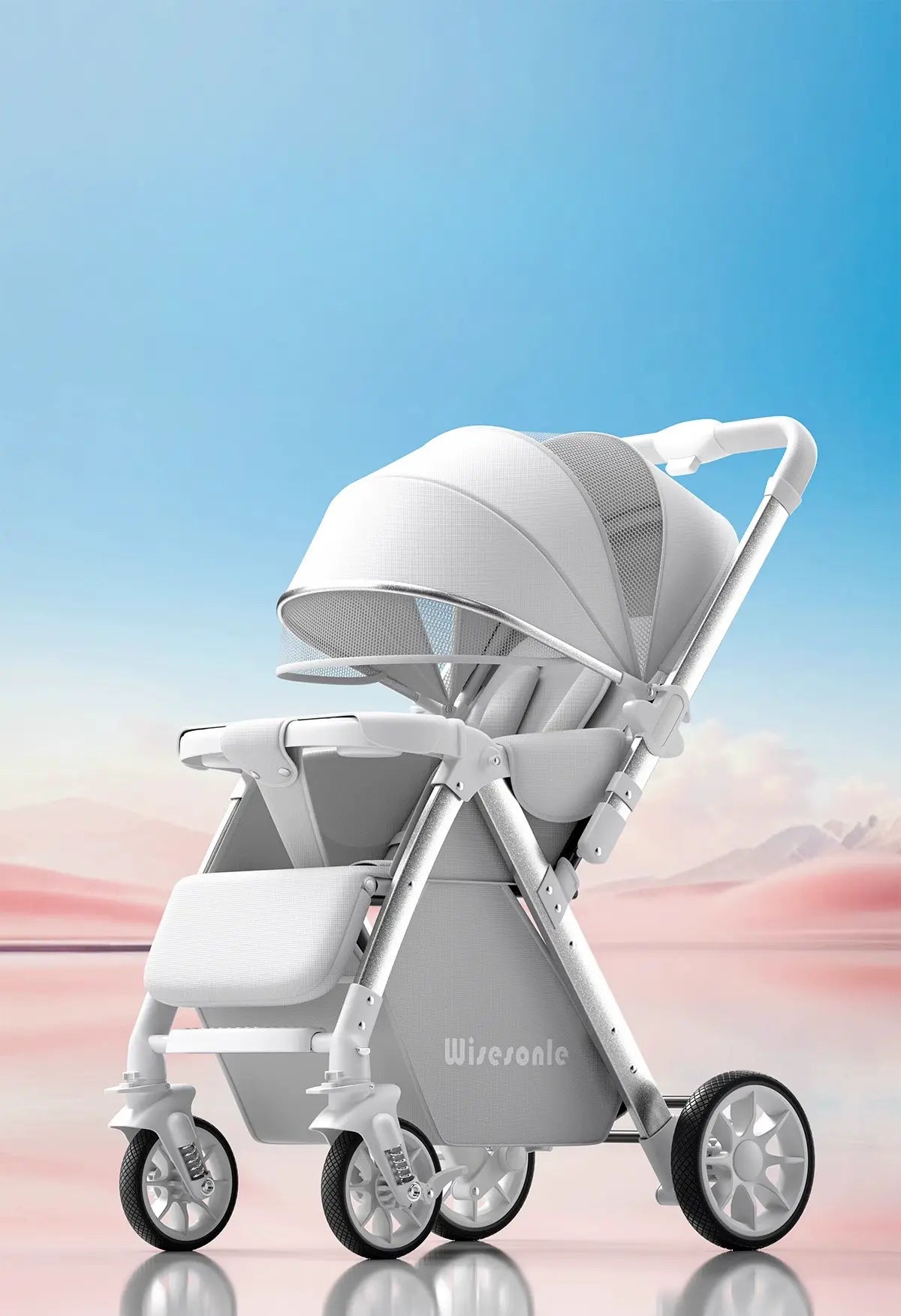 Guy Lightweight Two-Way Baby Stroller