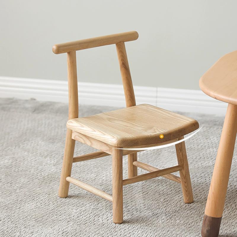 Aristide Cute Solid Wood Kids Low Stool