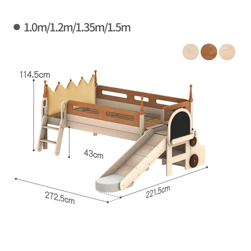 Léandre Kids Bed with Storage