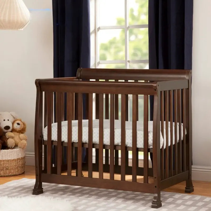 Enzo Solid Wood Mini Baby Bed