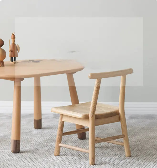 Aristide Cute Solid Wood Kids Low Stool