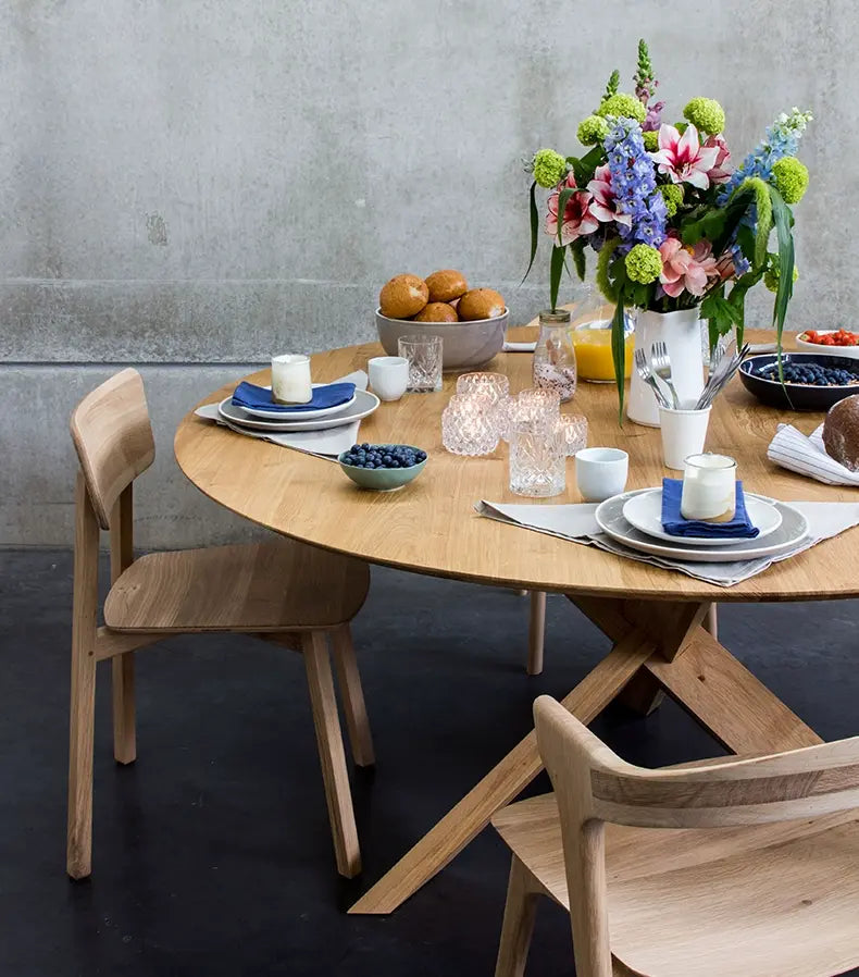 Silvano Second-Hand Pure Oak Dining Chair