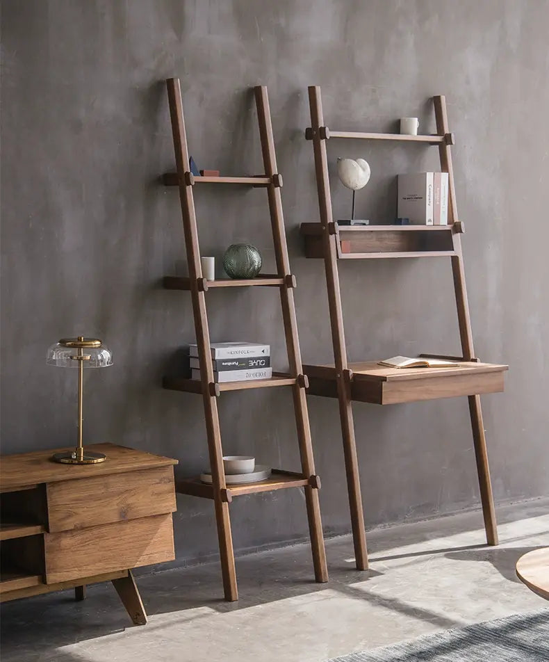 Davide Second-Hand Ladder Style Teak Desk