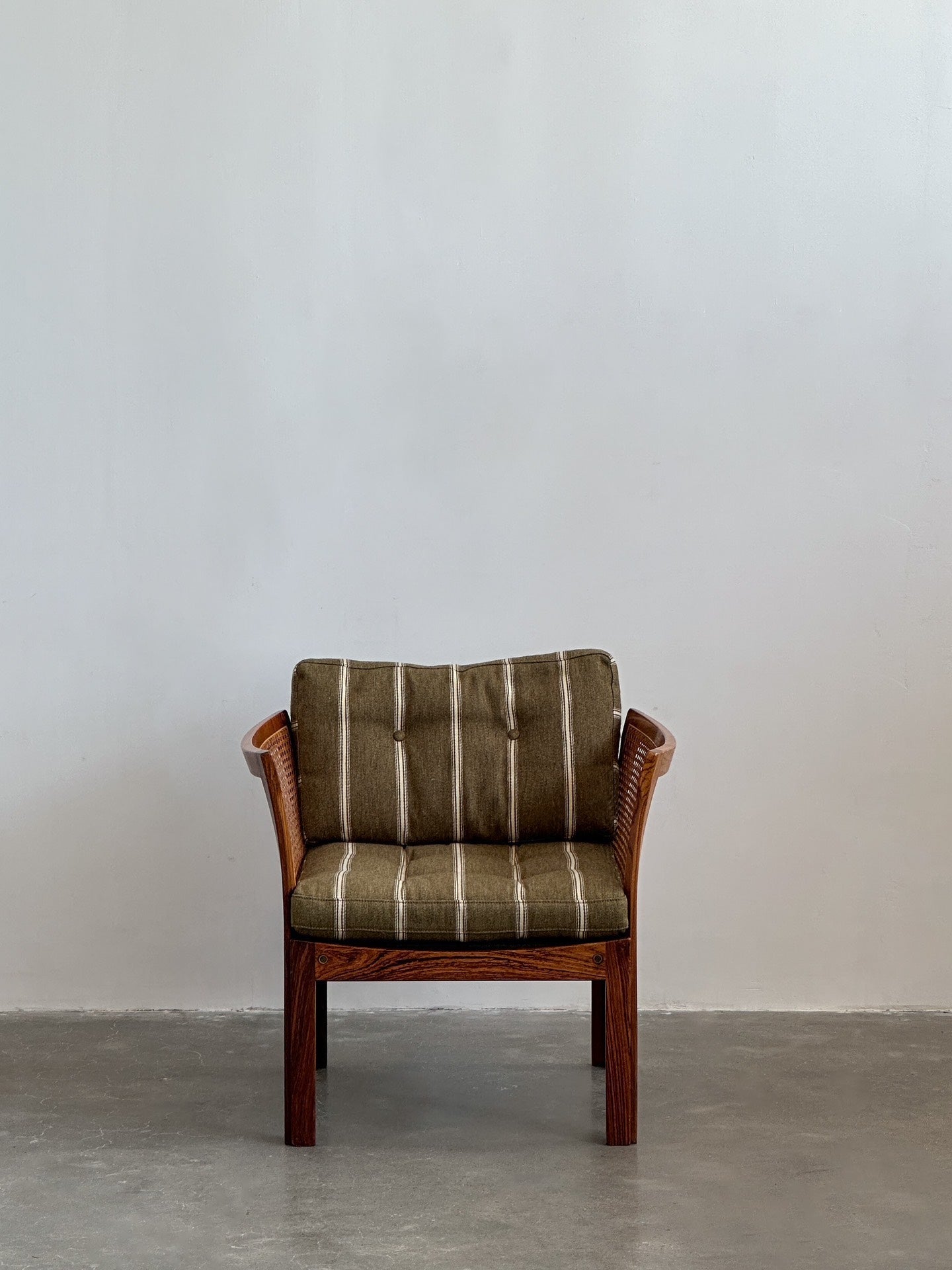 Plexus Armchair: Single Sofa Rattan Leisure Chair by Illum Wikkelsø