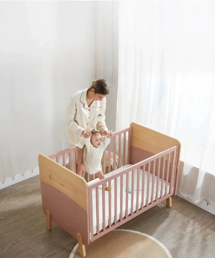 Basile Multifunctional Baby Crib and Cradle Bed