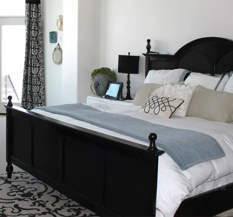 Gaston Light Luxury Princess Wedding Bed