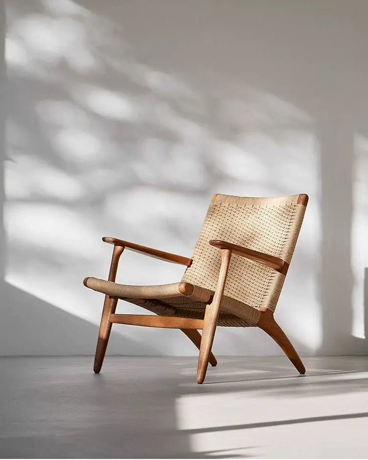 Nadia Solid Wood Retro CH25 Accent Chair